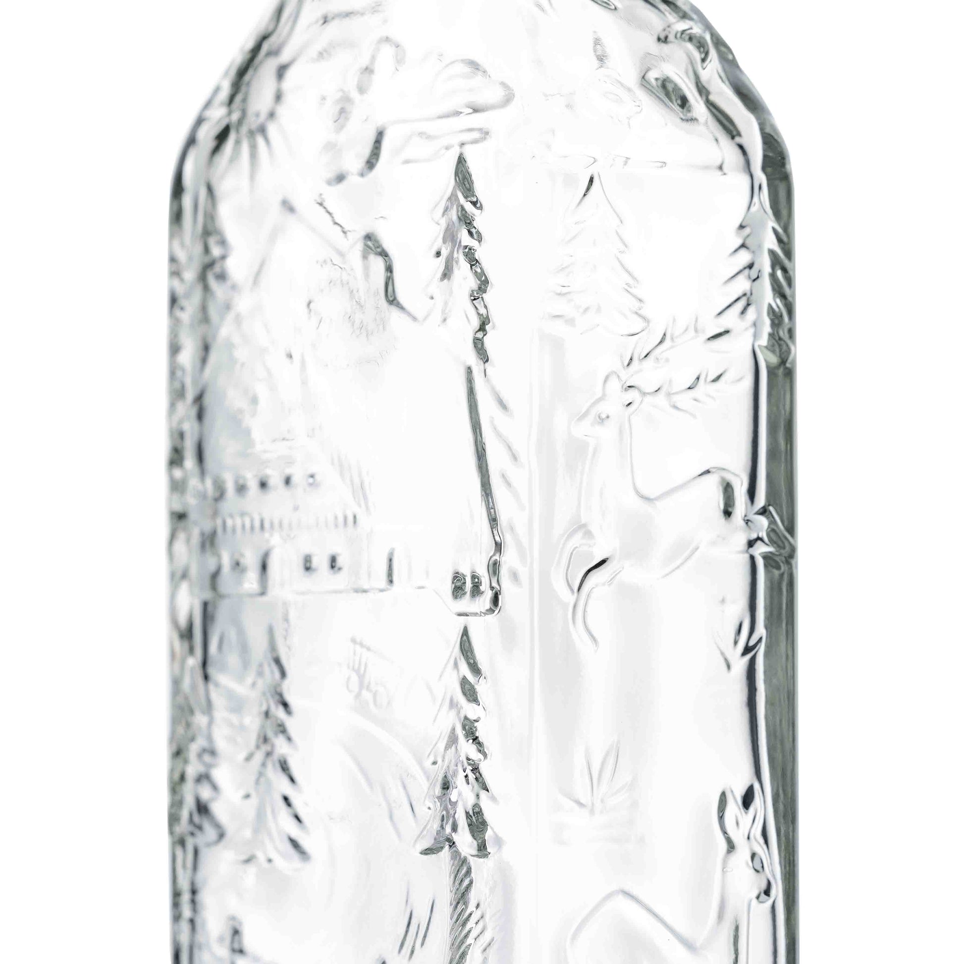 Kirschwasserflasche 500 ml 31,5 mm Deep Schwarzwald-Motiv – Ansicht 2