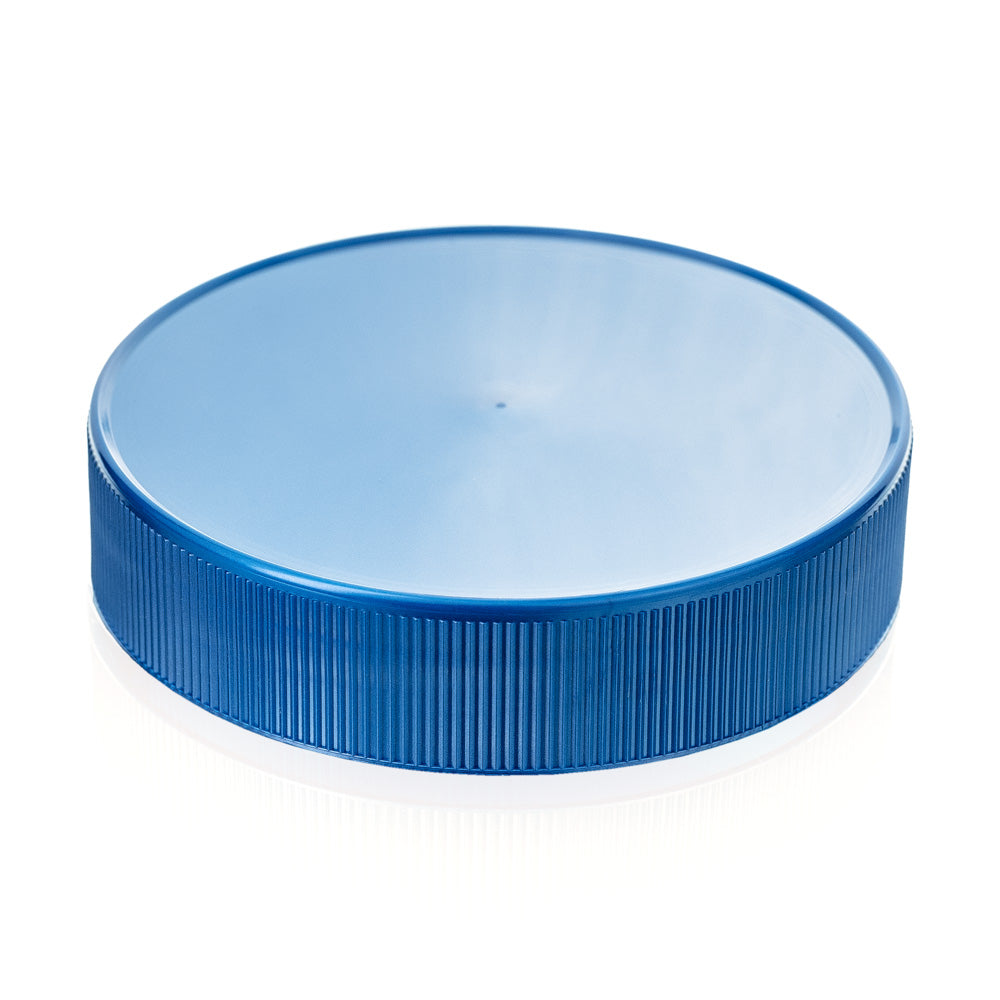 Kunststoffdeckel TO 82 metallicblau