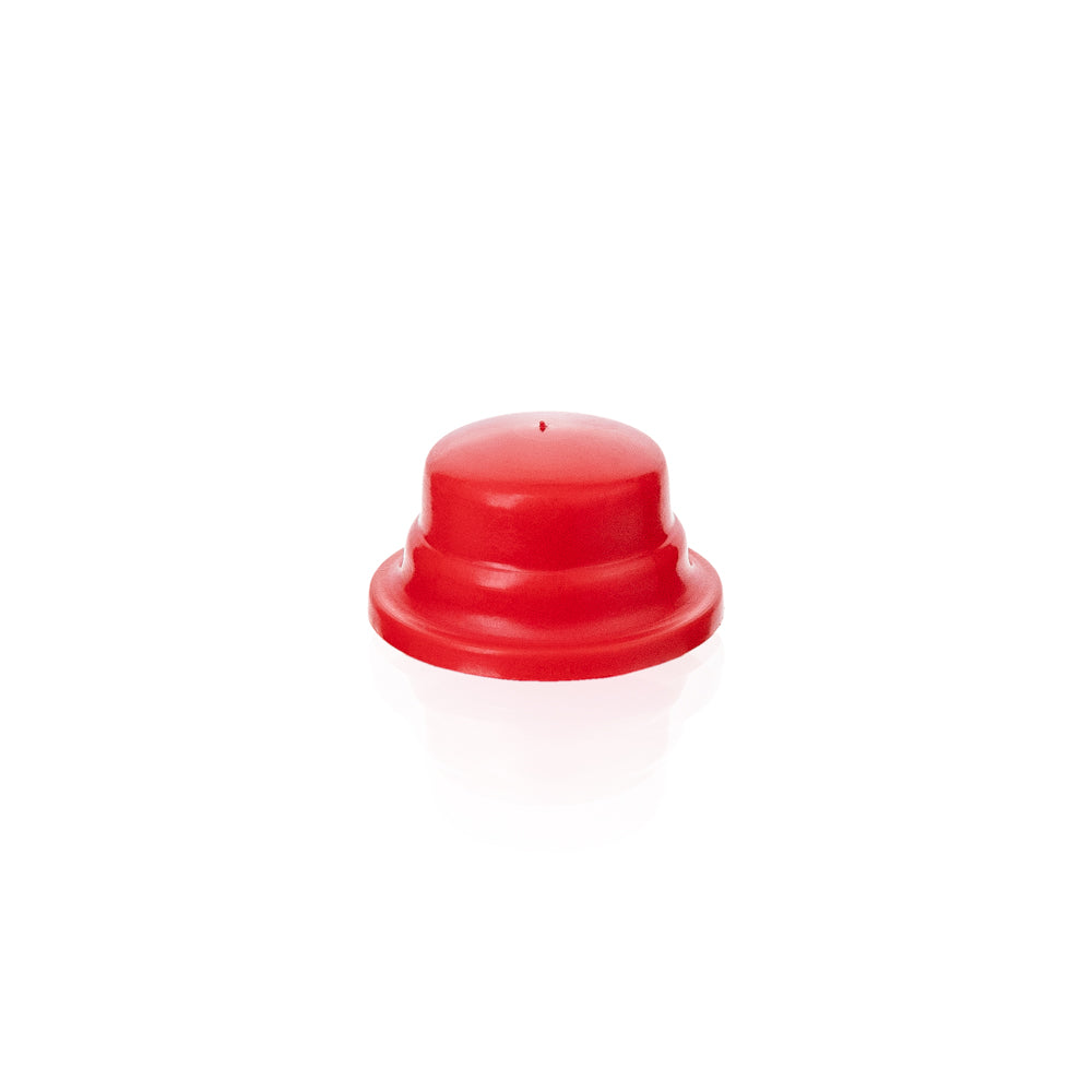 Kunststoffkappe rot