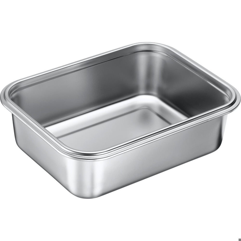 Lunch Box - Frischhaltedose Edelstahl 2250 ml – Ansicht 2