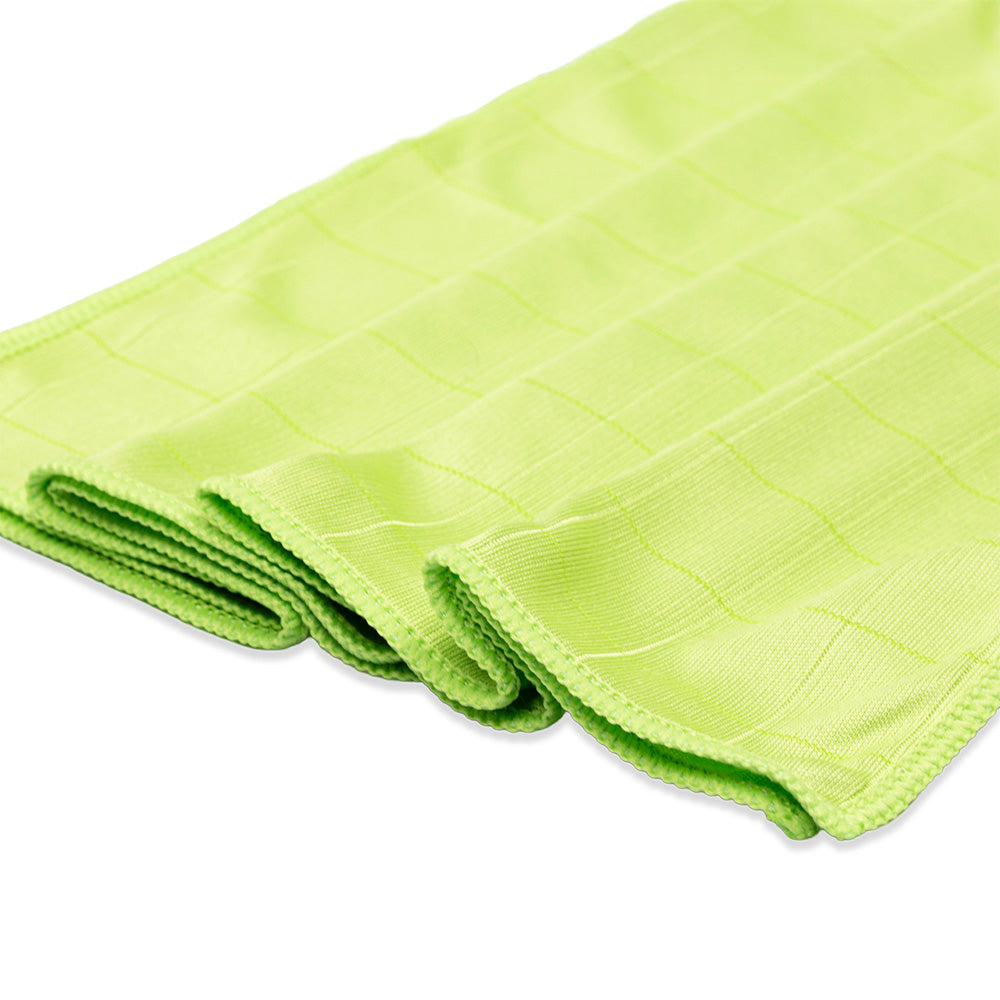 Microfaser-Glastuch Poly Profi Grün