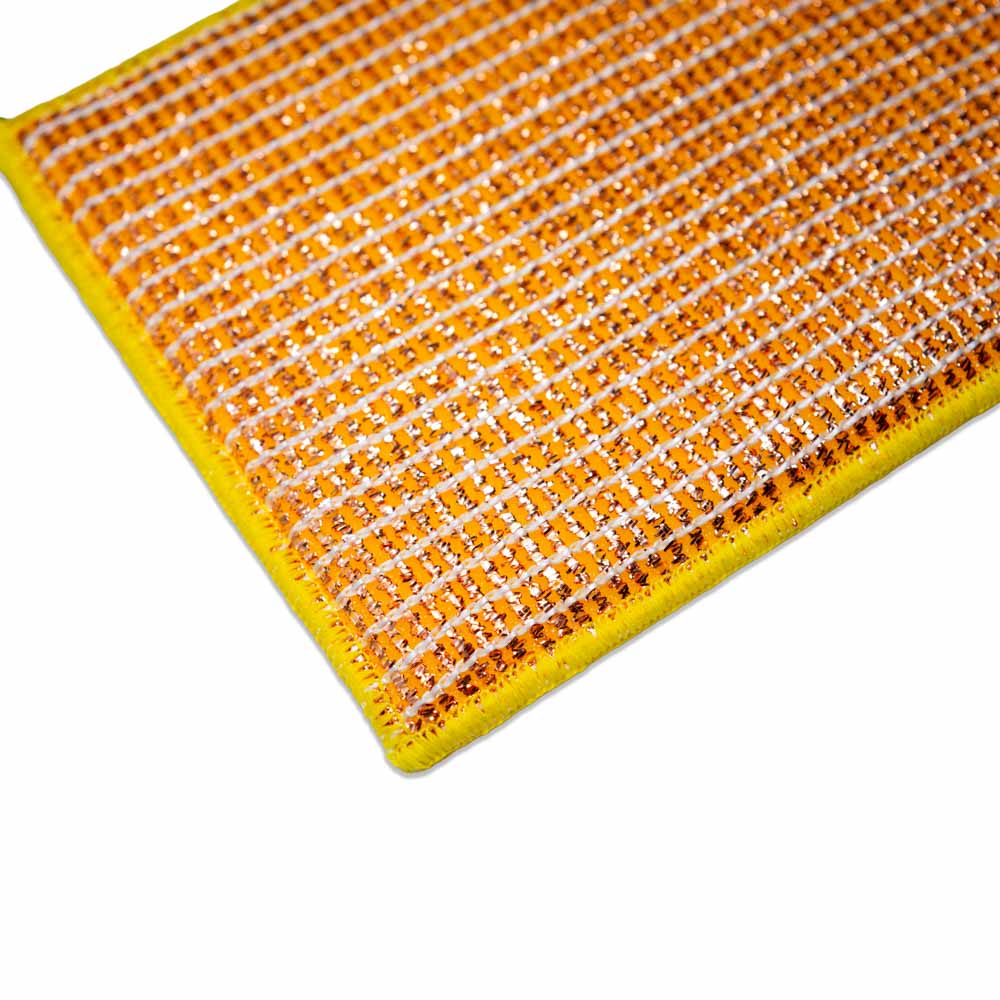 Microfaser-Kupferpad Frotty Premium lose Gelb