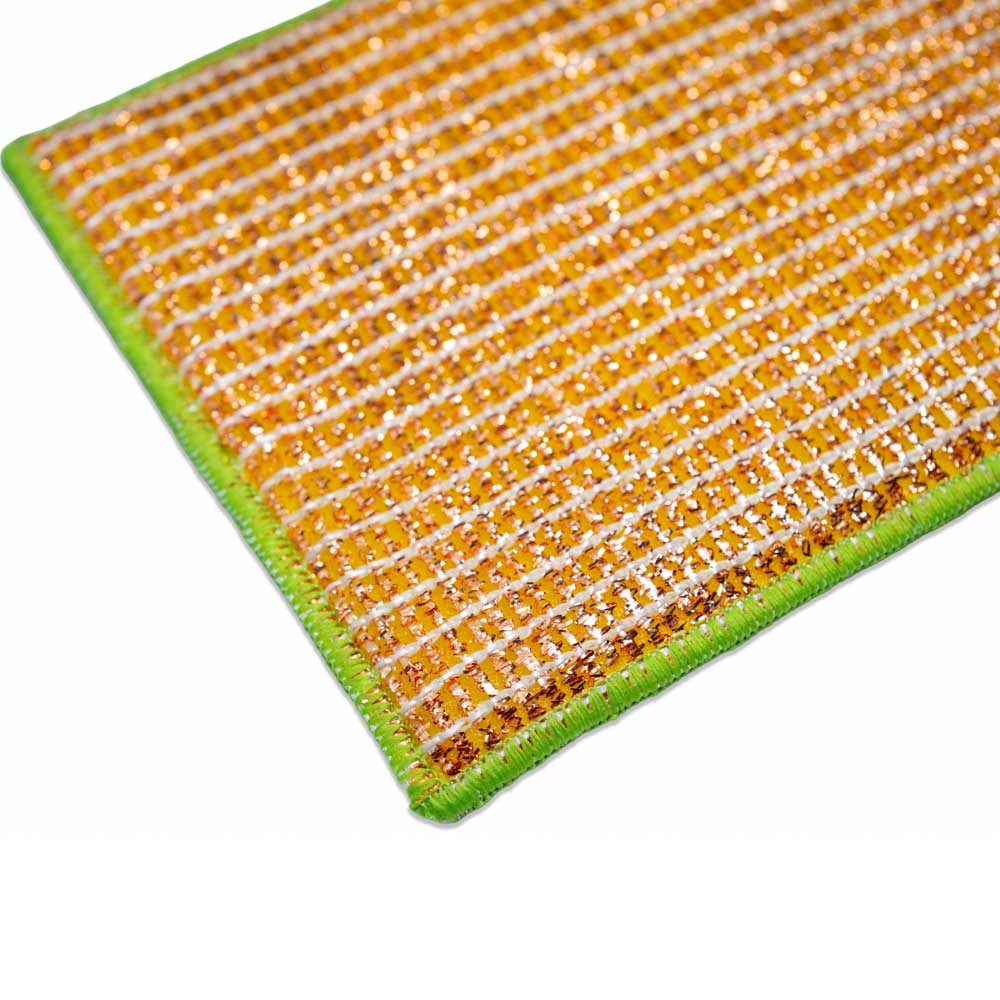 Microfaser-Kupferpad Frotty Premium lose Grün