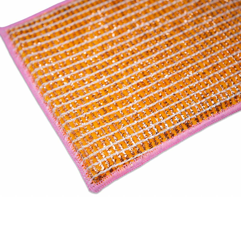 Microfaser-Kupferpad Frotty Premium lose Rot