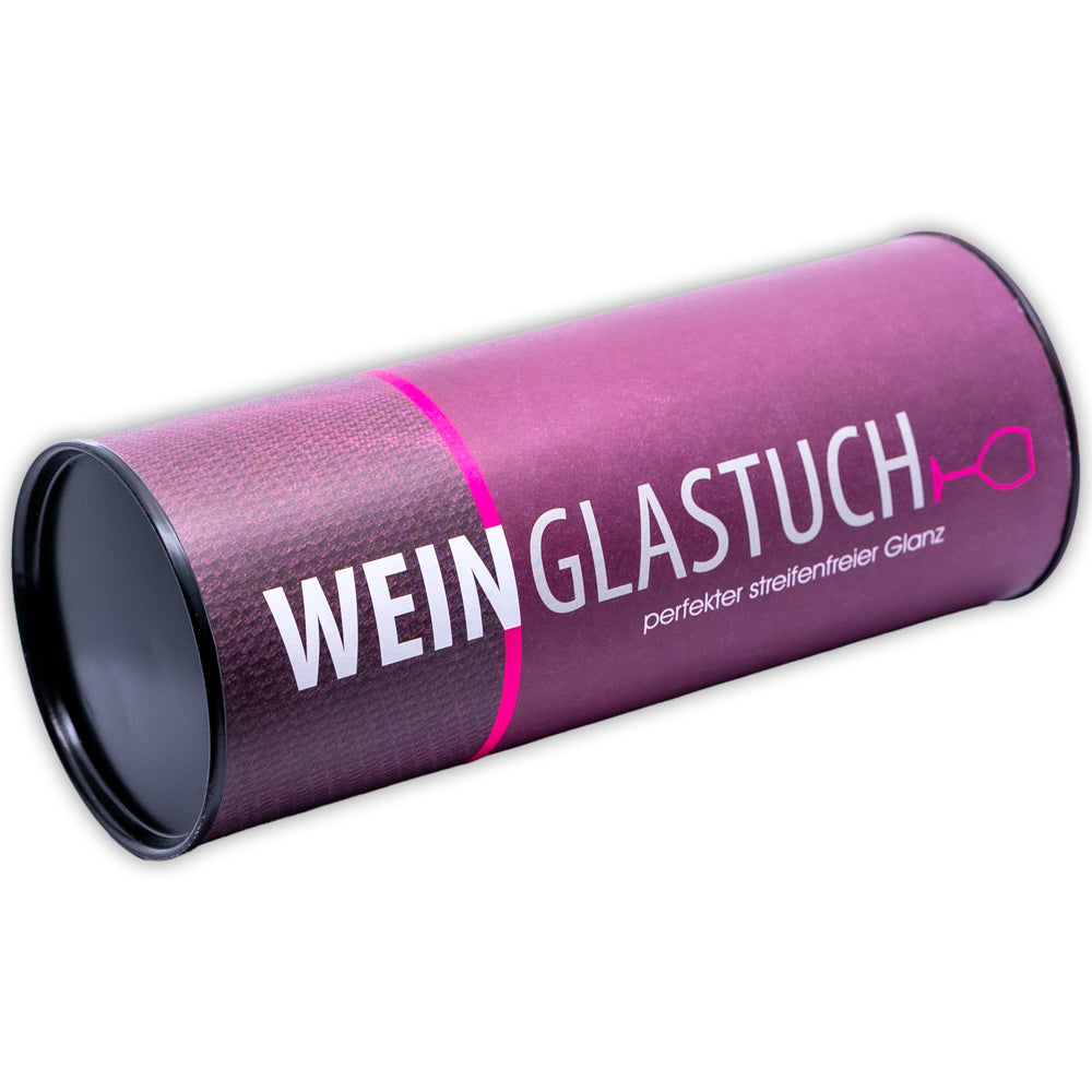 Microfaser Weinglastuch 50 x 70 cm Weinrot