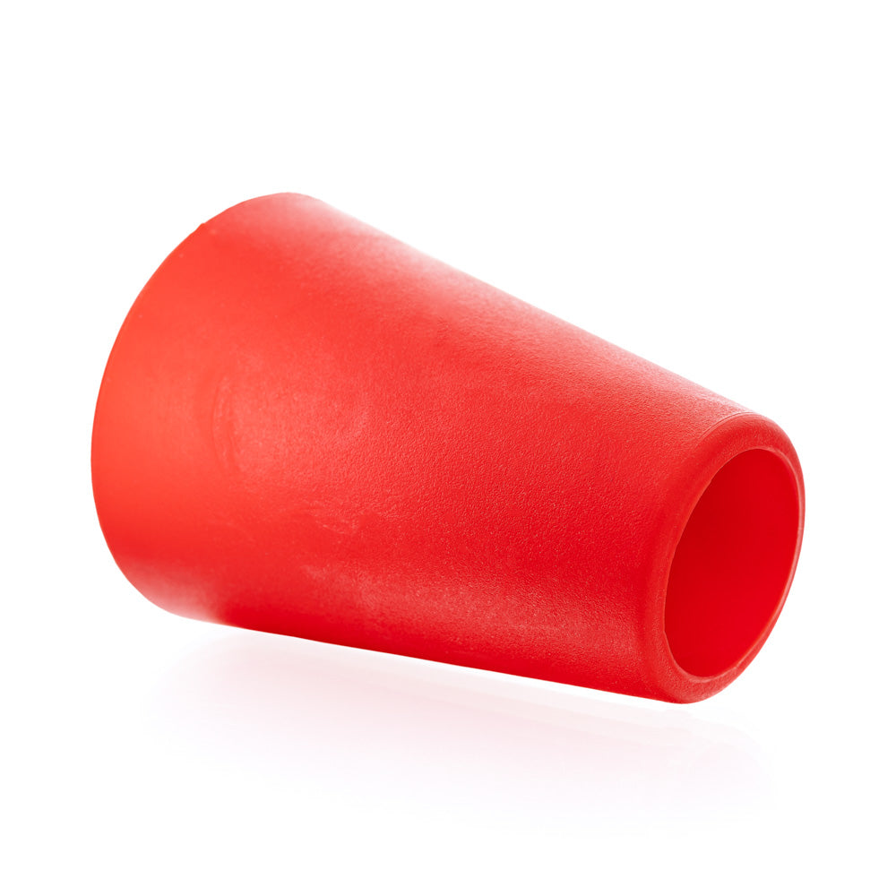 Duplex-Stopfen rot 60 x 35 x 80 mm ohne Bohrung – Ansicht 2