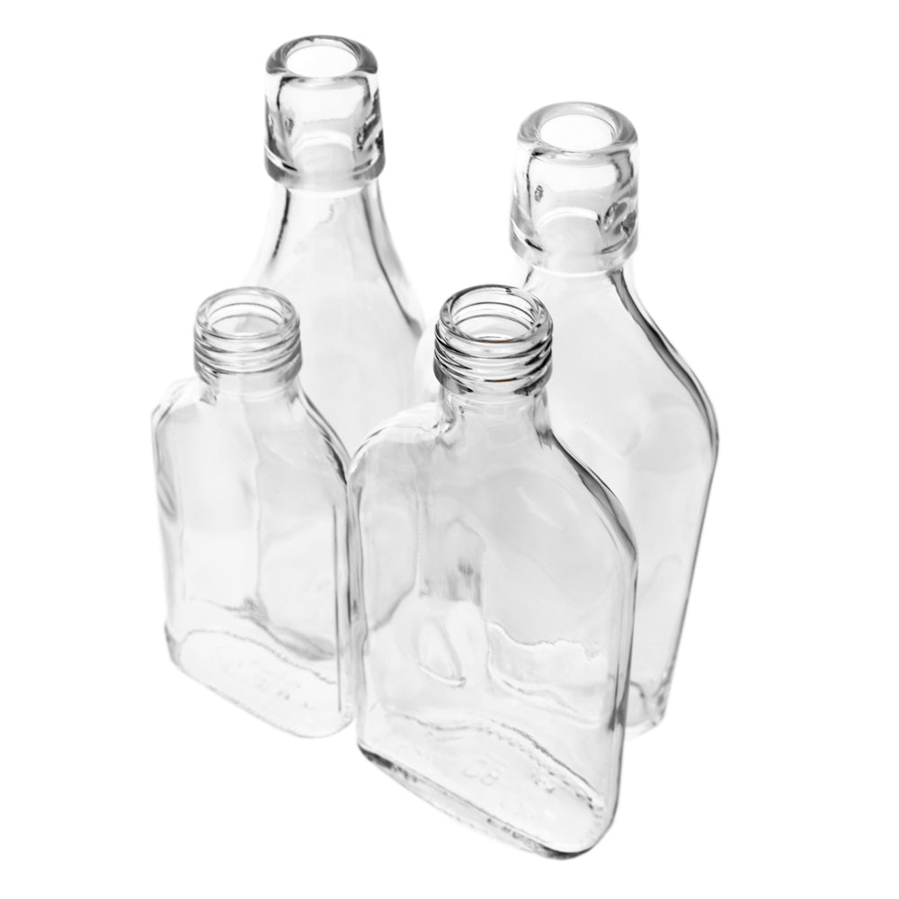 48-er Set Taschenflaschen 100 ml & 200 ml 4 Sorten – Ansicht 2