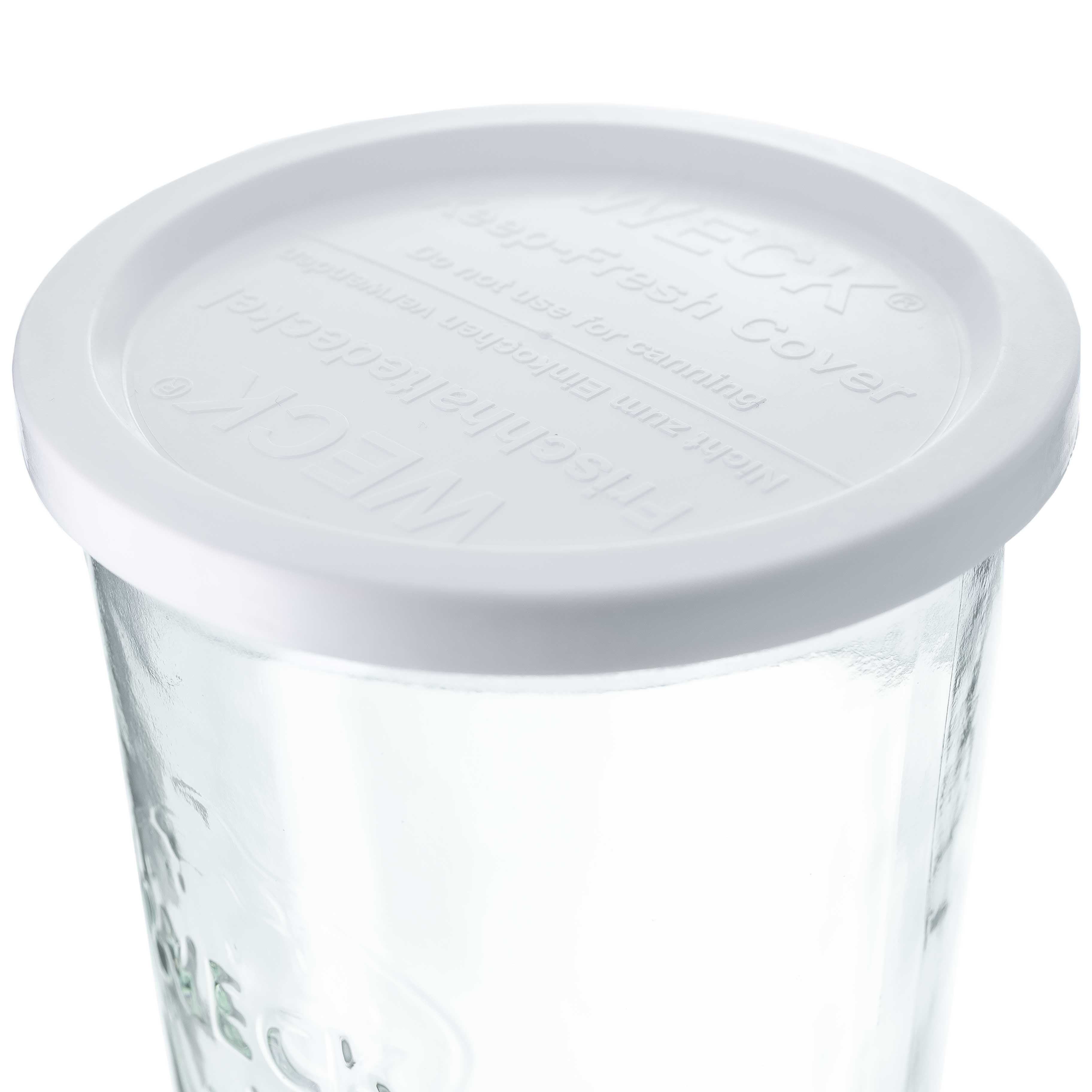 5er-Set WECK-Sturzglas 850ml RR100 mit Frischhaltedeckel – Ansicht 2