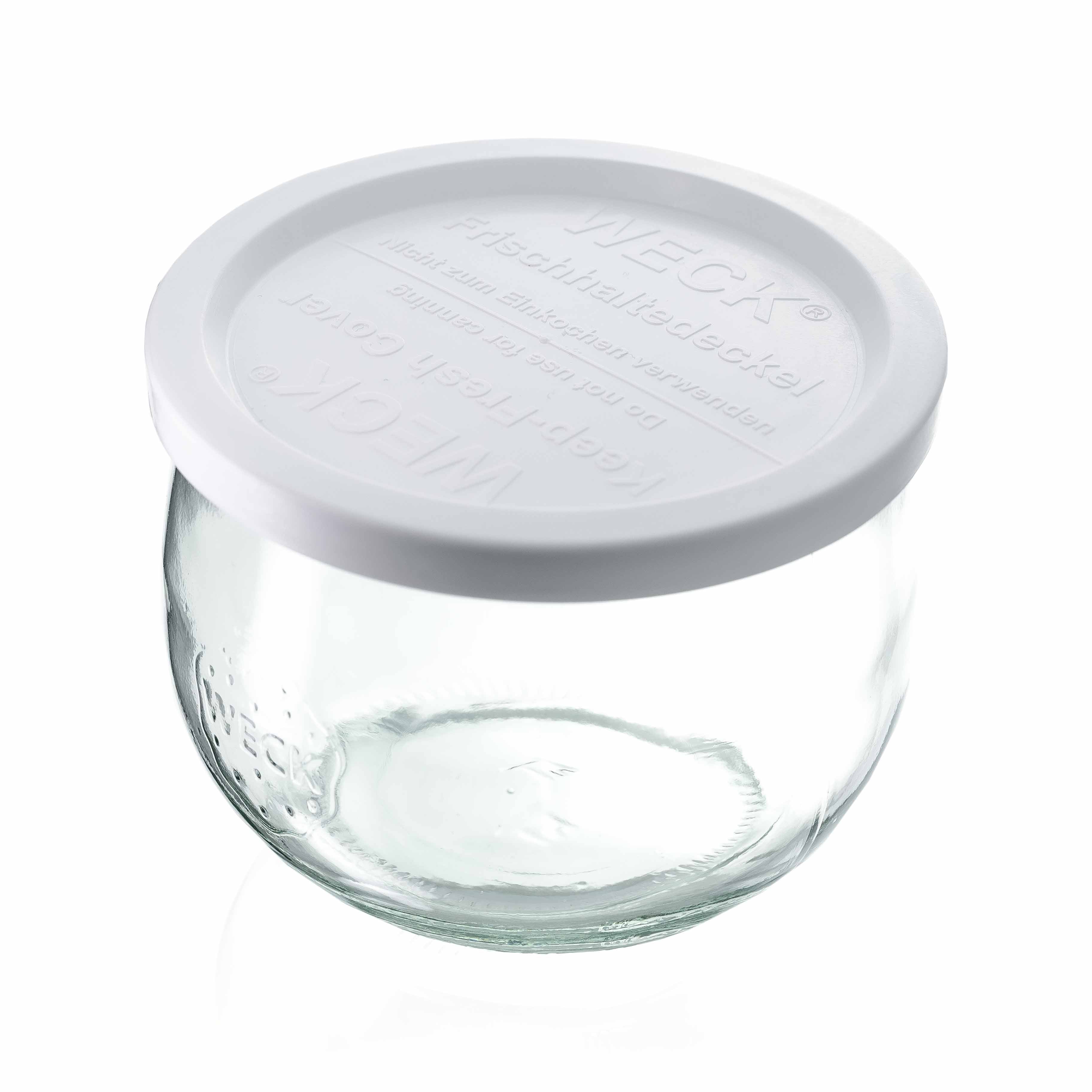 5er-Set WECK-Tulpenglas 580ml RR100 mit Frischhaltedeckel – Ansicht 2