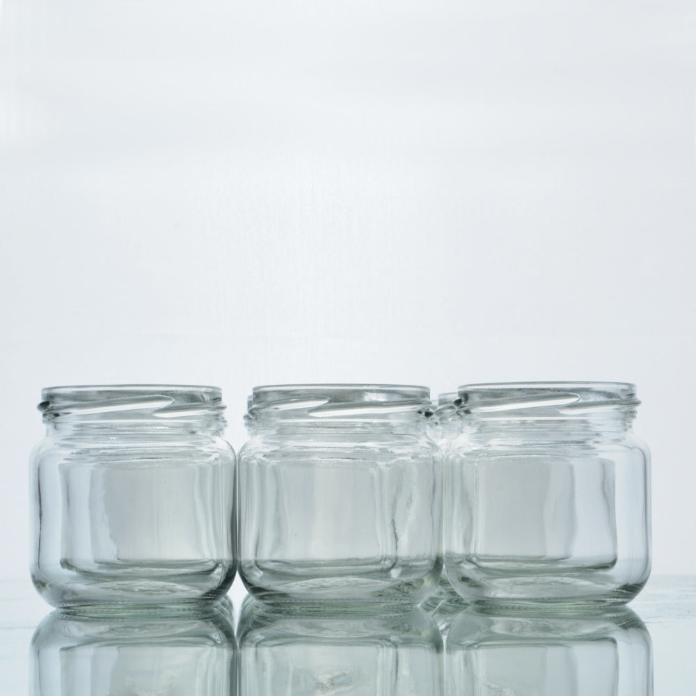 Puschkin Glas 212 ml im 12er Set inkl. Verschlüssen und Dekozubehör – Ansicht 3