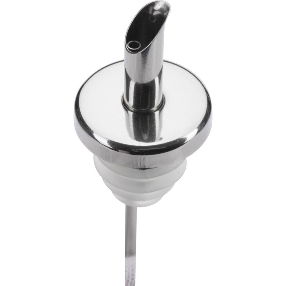 2 Essig- & Öl-Ausgießer "Inox Öl-Spezial" Silikonkork-Edelstahl – Ansicht 3