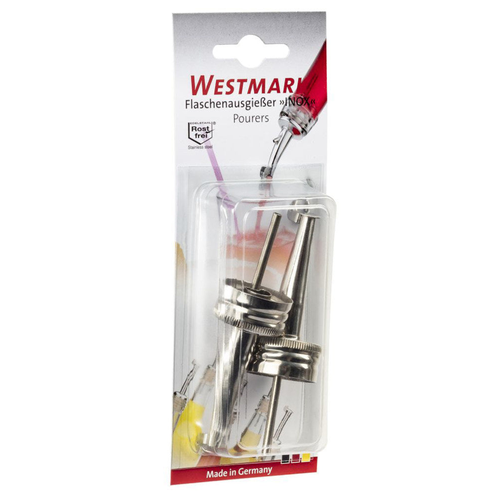 2 Ausgießer "Inox Gastro" - Schraubkappe 28 mm - Metallklappe – Ansicht 4