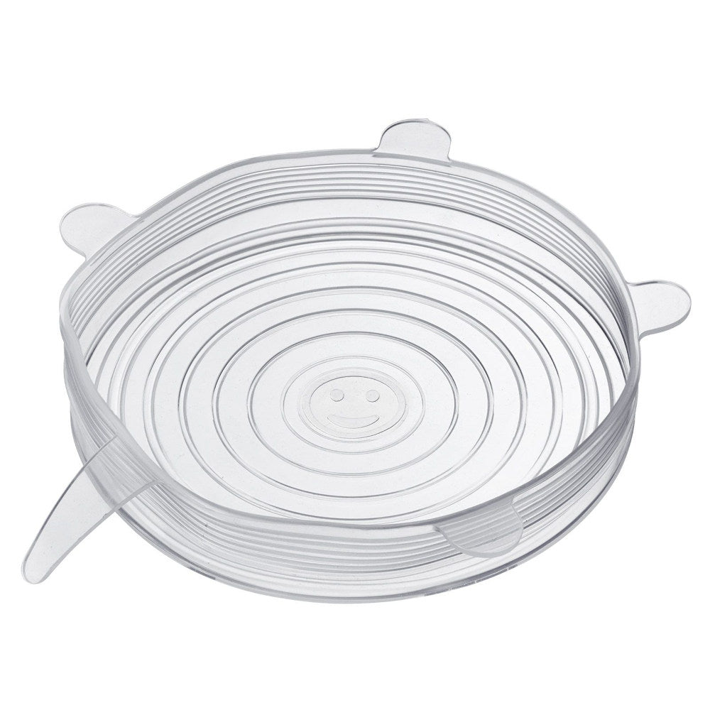 6 Universal-Frischhaltedeckel Silikon Rund - Westmark – Ansicht 5