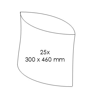 25er-Set Gefrierbeutel 300 x 460 mm - 6 Liter