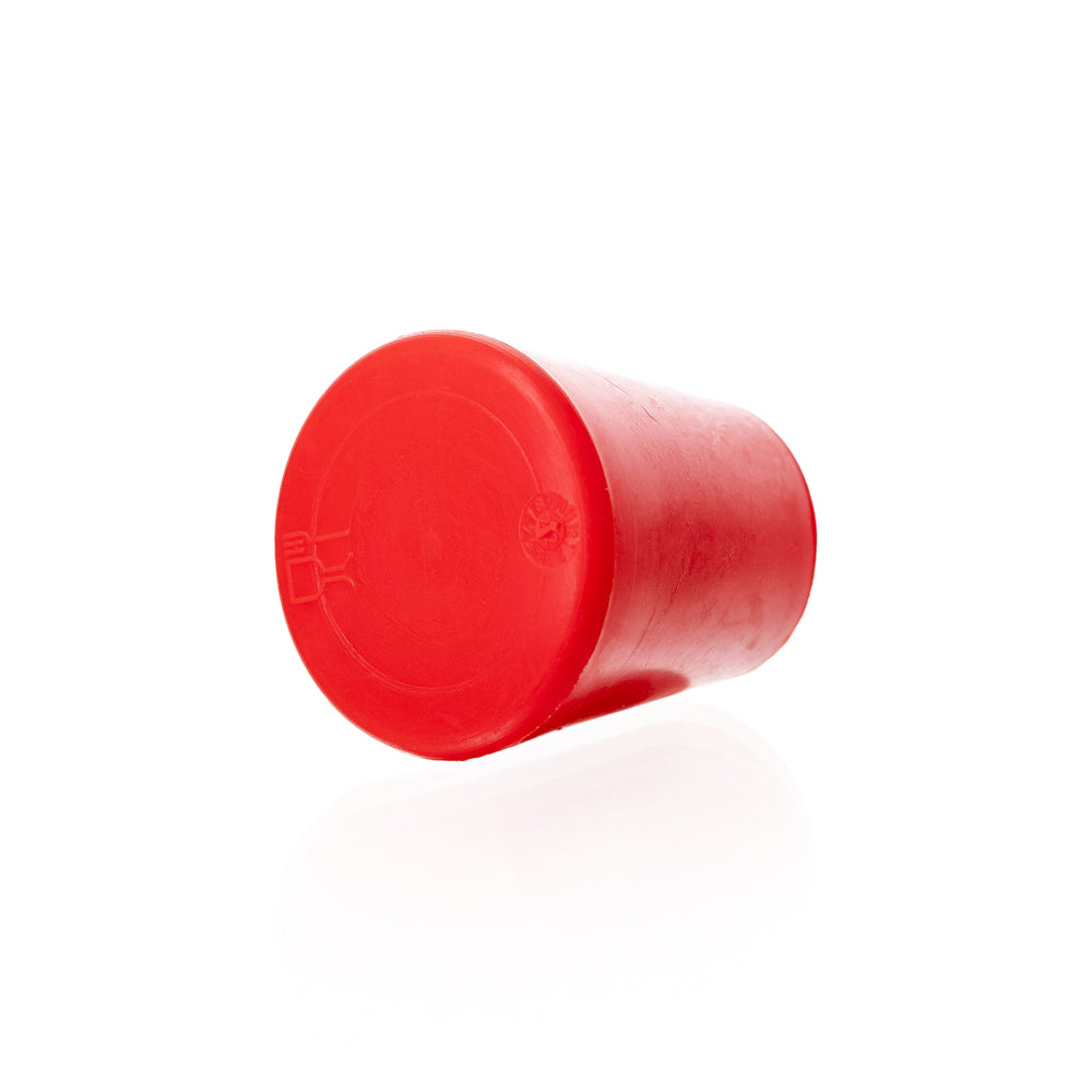 Duplex-Stopfen rot 33 x 25 x 40 mm ohne Bohrung