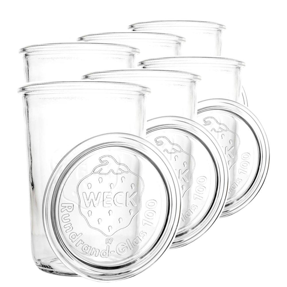6er Set WECK-Sturzglas 850 ml