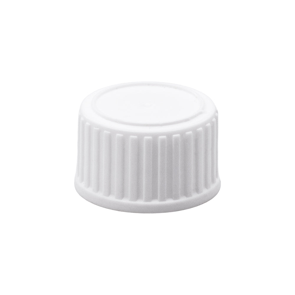 Schraubkappe 18 mm Weiß Kunststoff