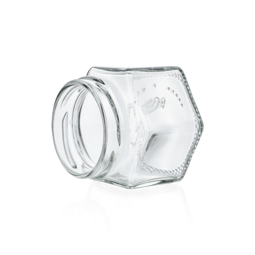 Sechskant Glas 106 ml TO 53 – Ansicht 2