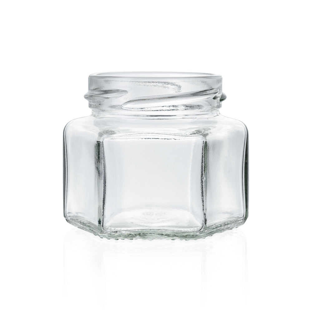 Sechskant Glas 106 ml TO 53