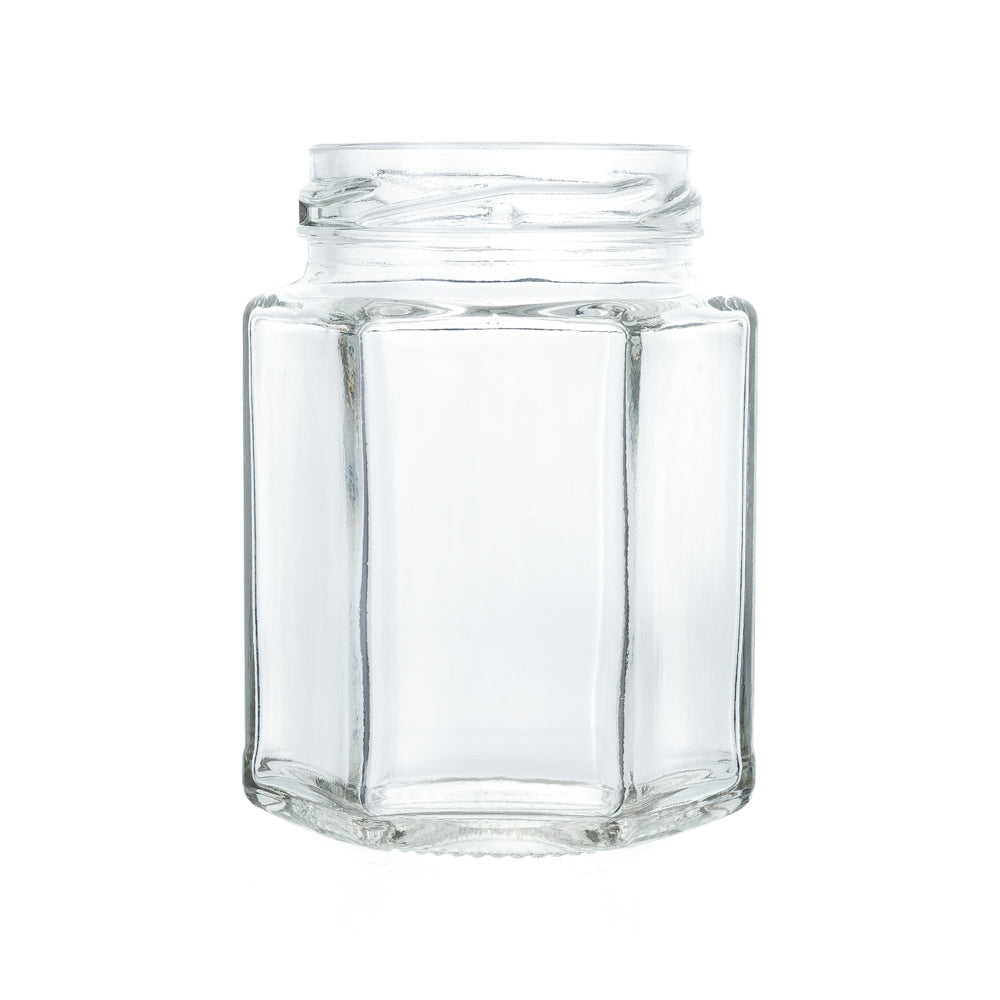 Sechskant Glas 116 ml TO 48