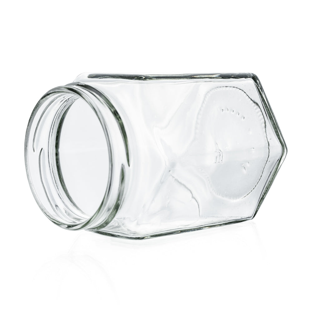 Sechskant Glas 287 ml TO 63 – Ansicht 2