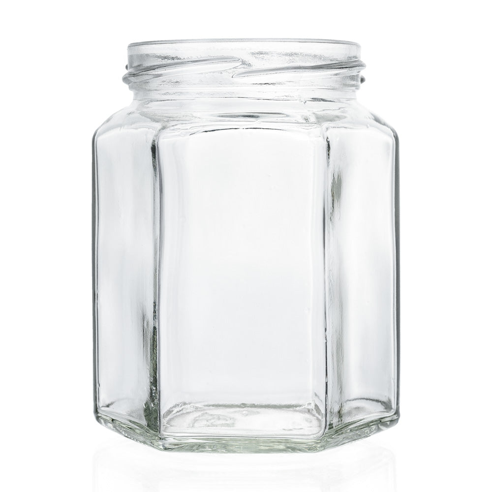 Sechskant Glas 287 ml TO 63