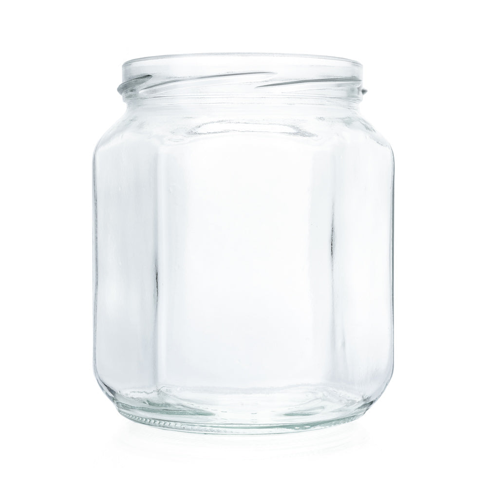 Sechskantglas 580 ml TO 82