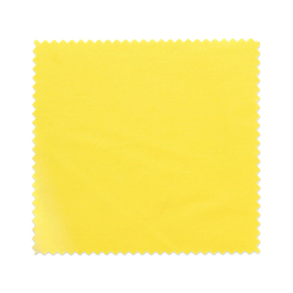 Textildeckchen 12x12 cm Ostergelb
