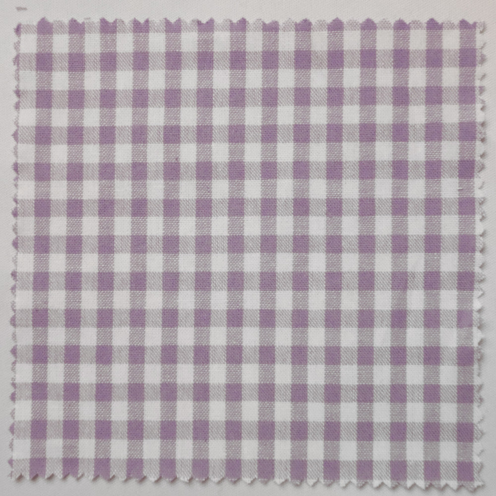 Textildeckchen 15 x 15 cm Lila - Weiß