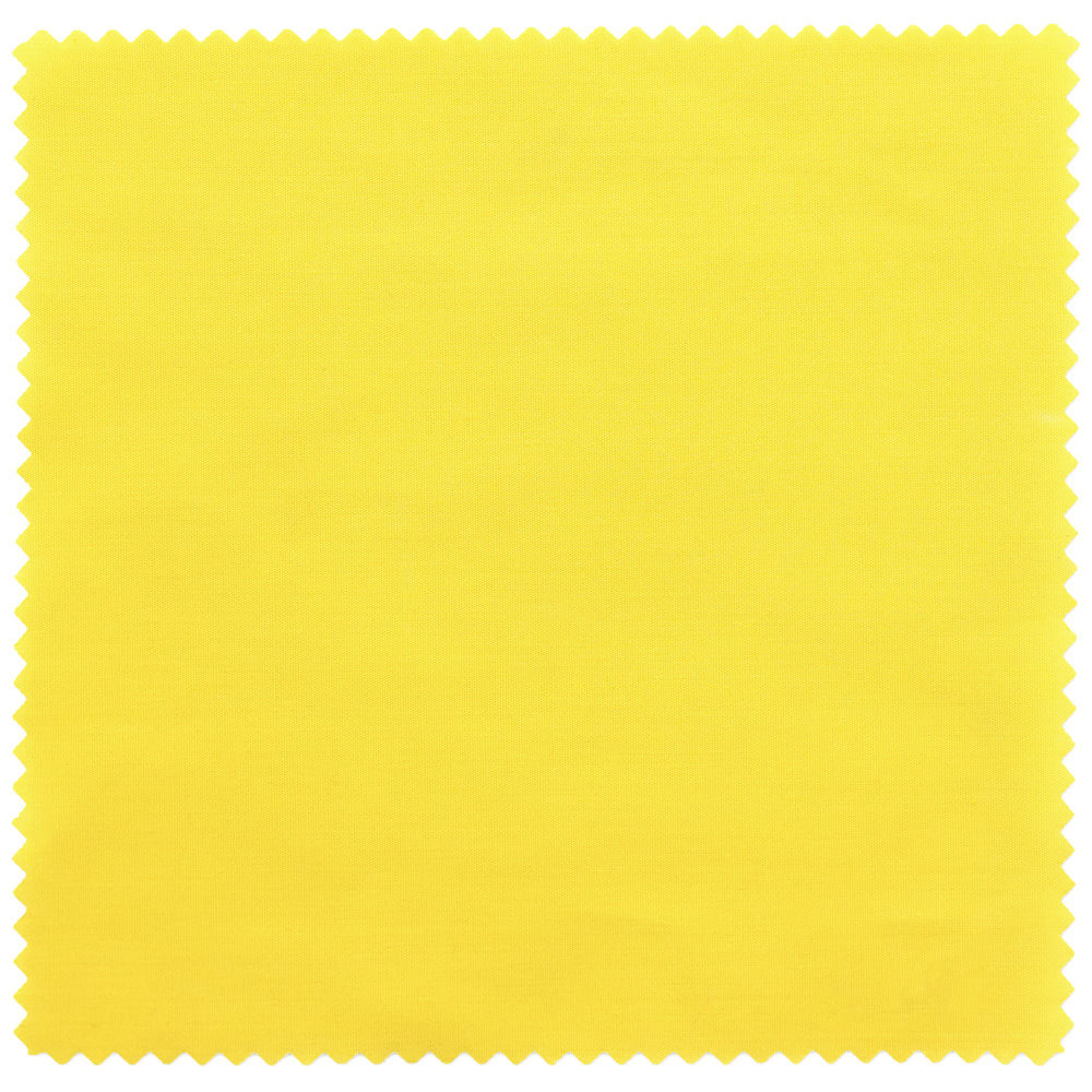 Textildeckchen 15x15 cm Ostergelb