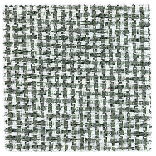 Textildeckchen Karo 15x15 cm Grün