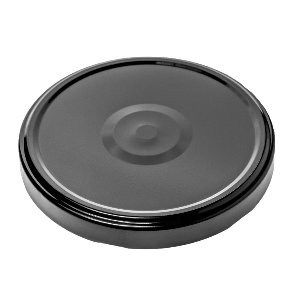 Twist-Off-Verschluss 100 mm Schwarz Steril Button