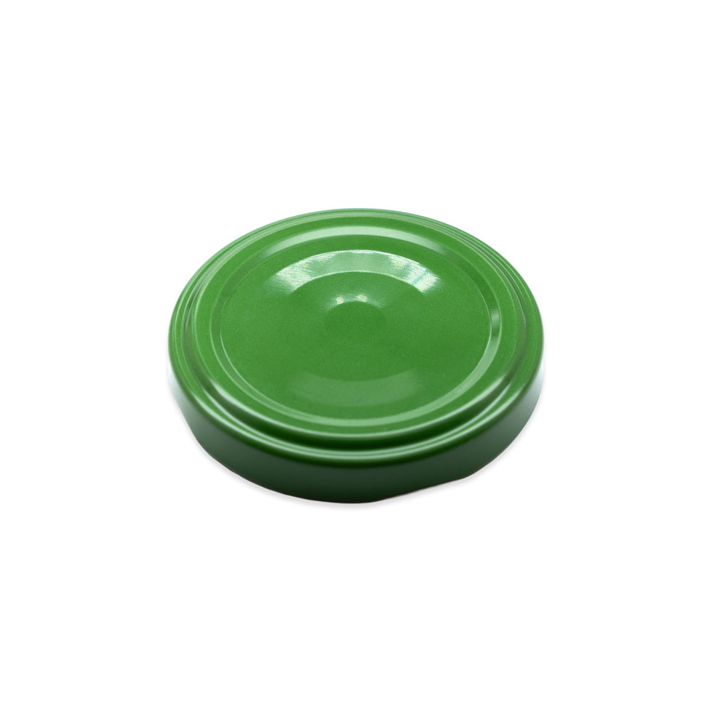 Twist-Off-Verschluss 53 mm Grün Button PVC-frei
