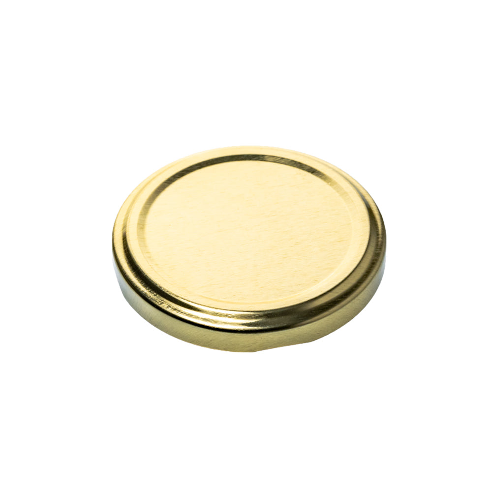 Twist-Off-Verschluss 63 mm Gold pasteurisationsfest