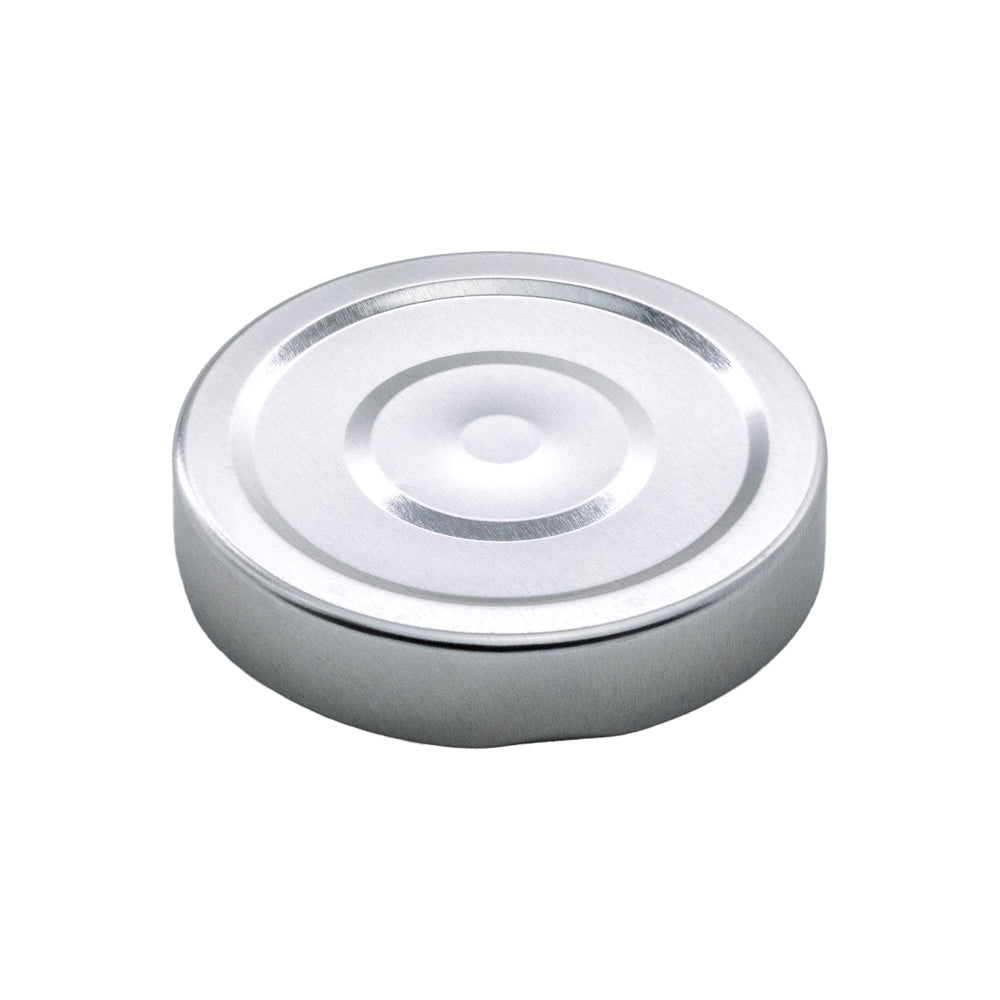 Twist-Off-Verschluss 66 mm Deep DWB Silber PVC-frei BlueSeal