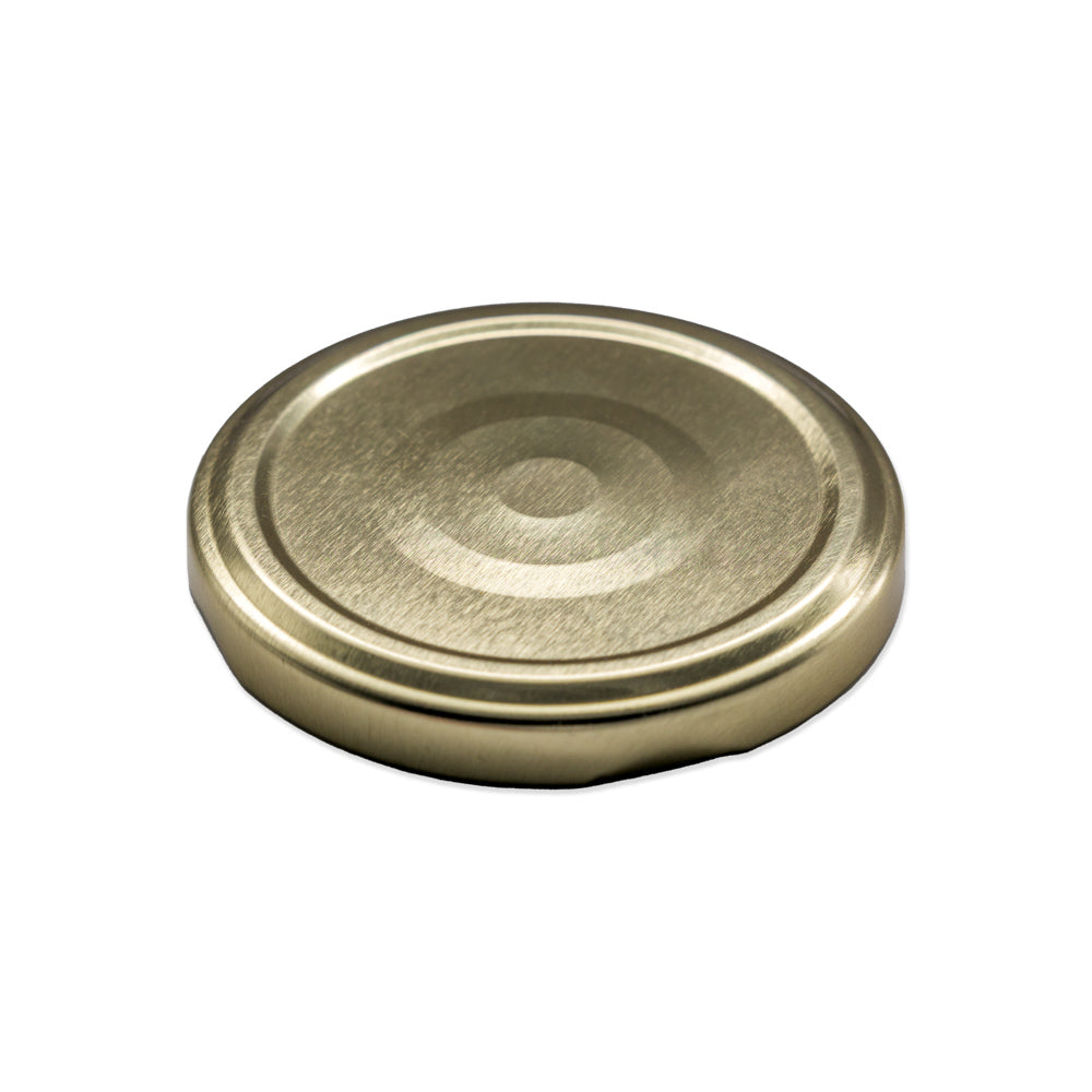 Twist-Off-Verschluss 66 mm Gold Button PVC-frei