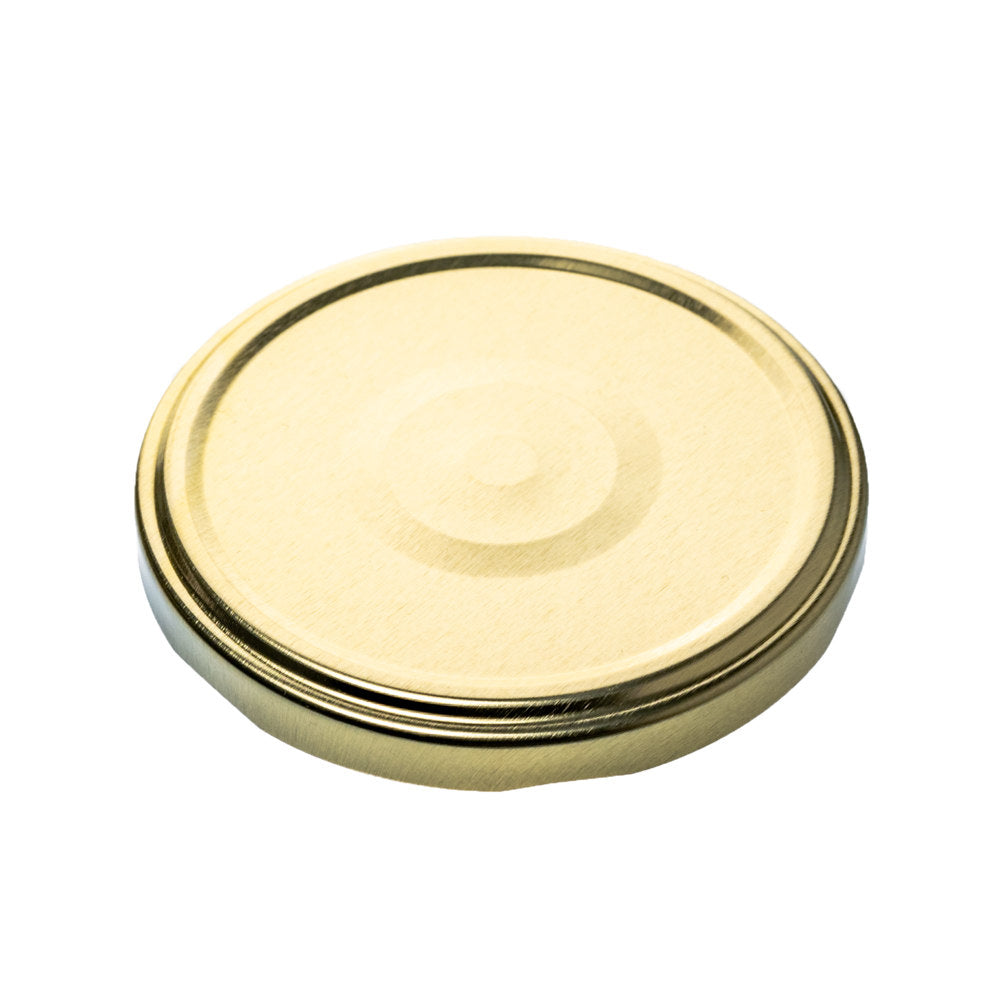 Twist-Off-Verschluss 82 mm Gold steril Button