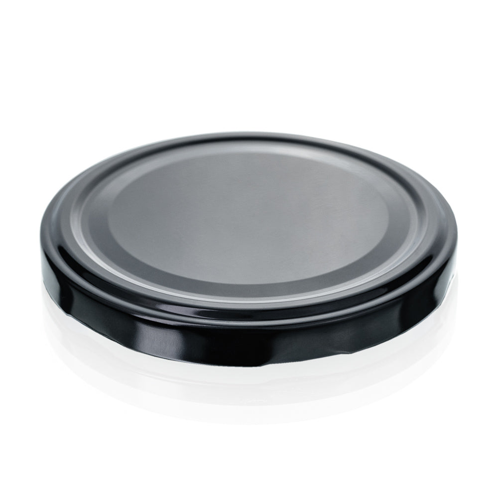 Twist-Off-Verschluss 82 mm Schwarz PVC-frei past