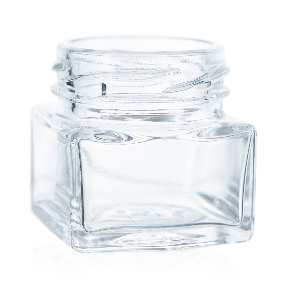 Vierkantglas 40 ml TO 43