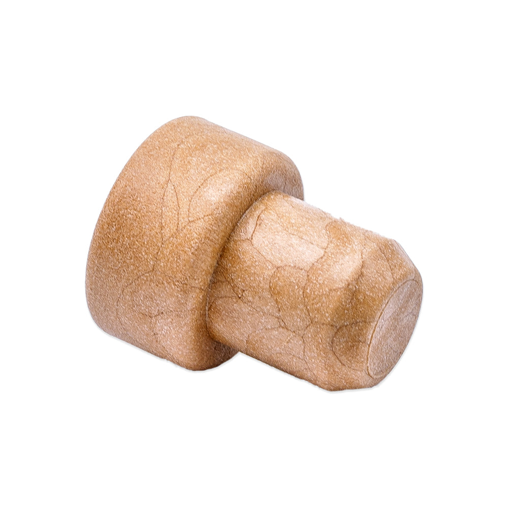 Vollkunststoffgriffkorken 19,5 mm Natur