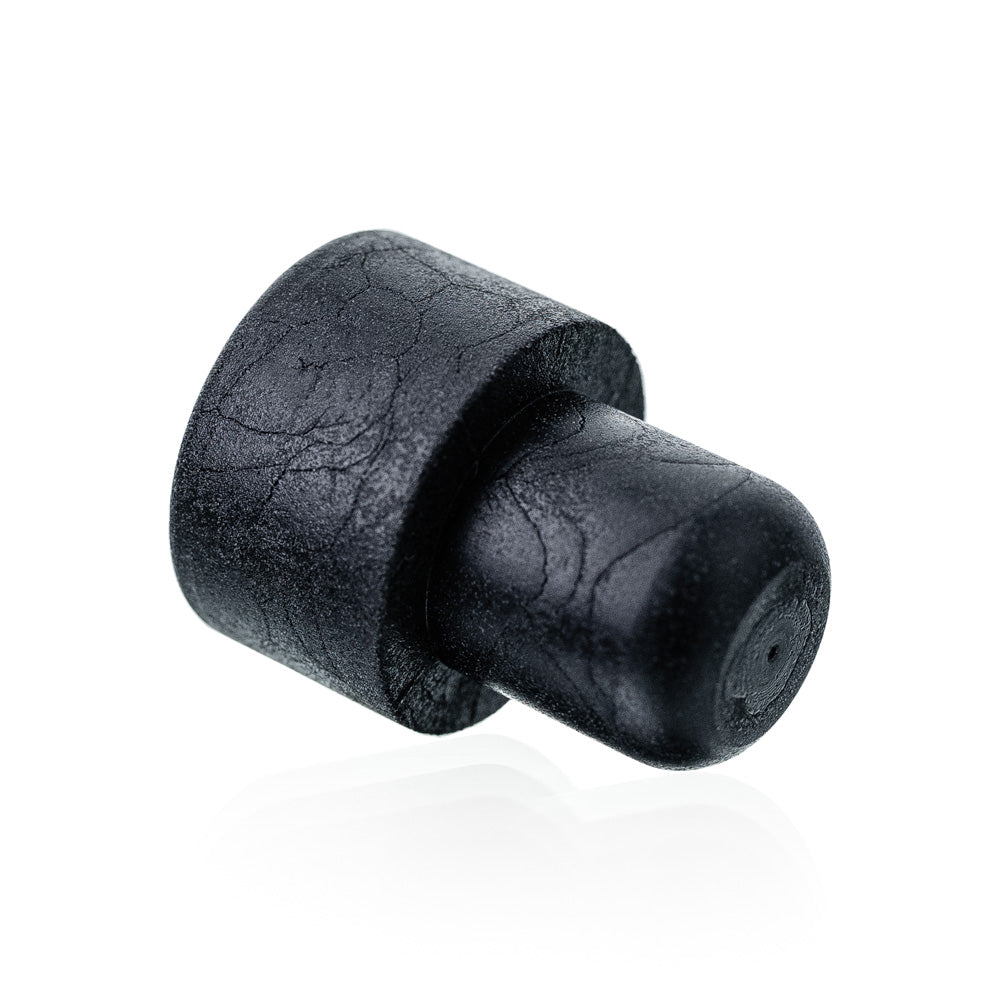 Vollkunststoffgriffkorken 19,5 mm Schwarz