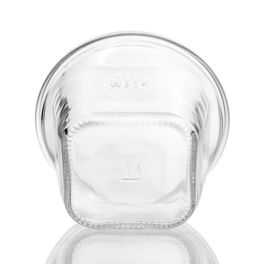WECK-Quadro-Glas 290 ml RR 100 ohne Glasdeckel