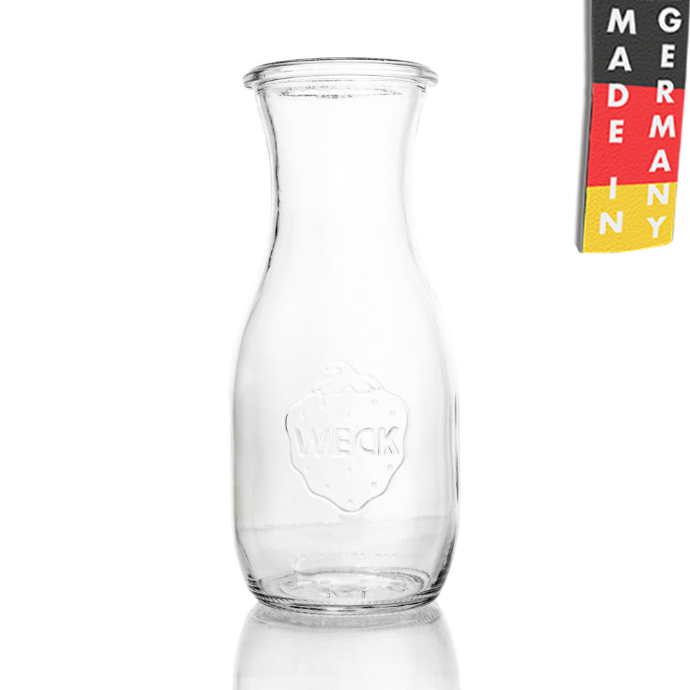WECK-Saftflasche 1/2 l RR 60 ohne Glasdeckel