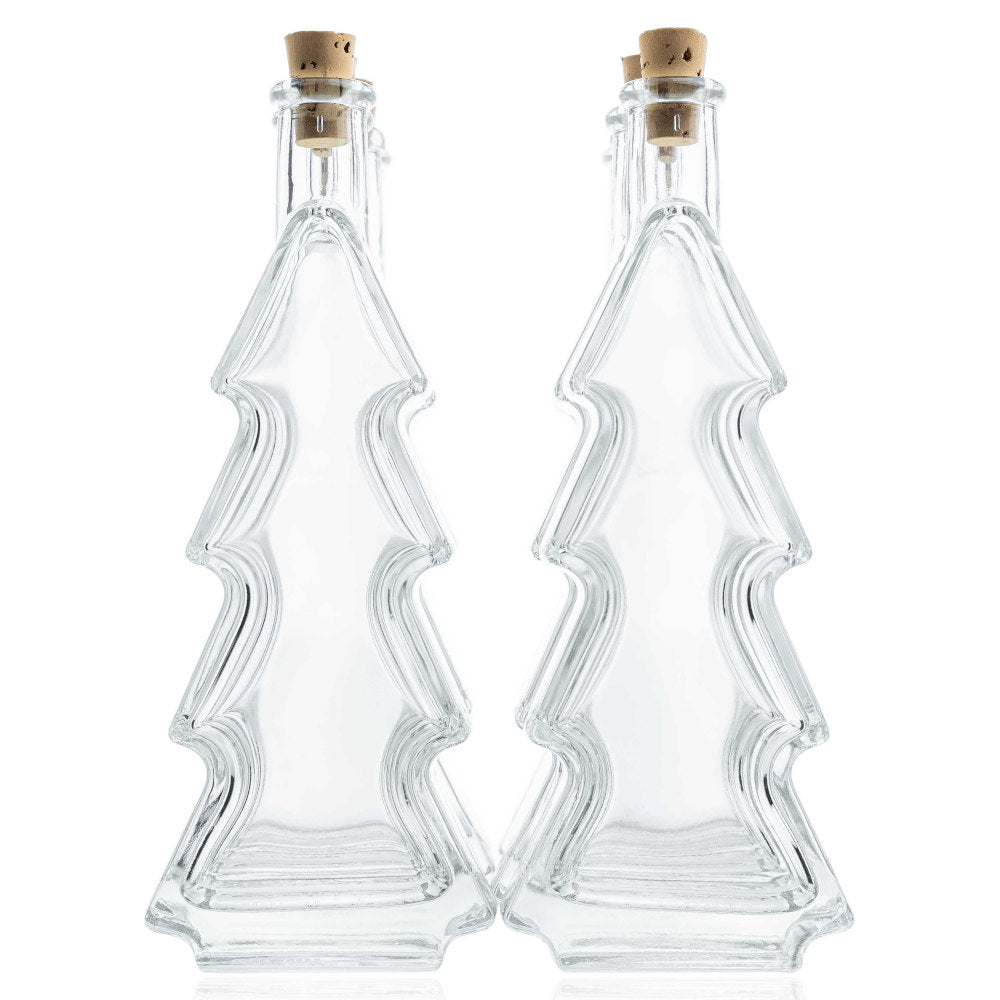 Flasche Tannenbaum 100 ml im 8er Weihnachtsset mit Korken – Ansicht 2