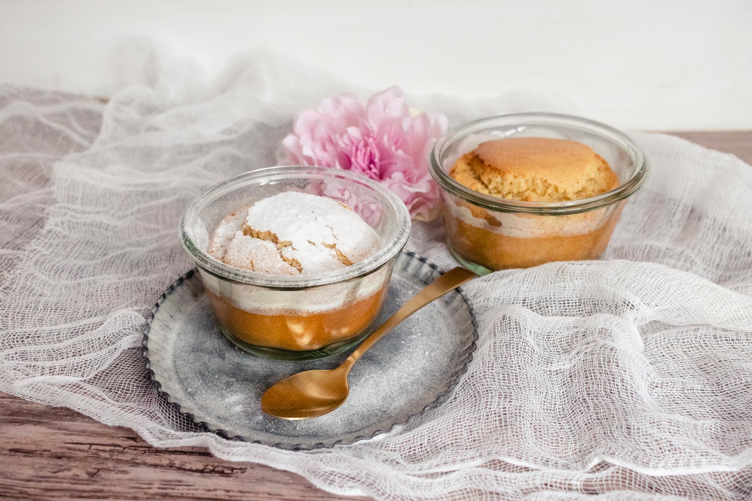 Rührkuchen im Glas (weizen- & glutenfrei) - Grundrezept