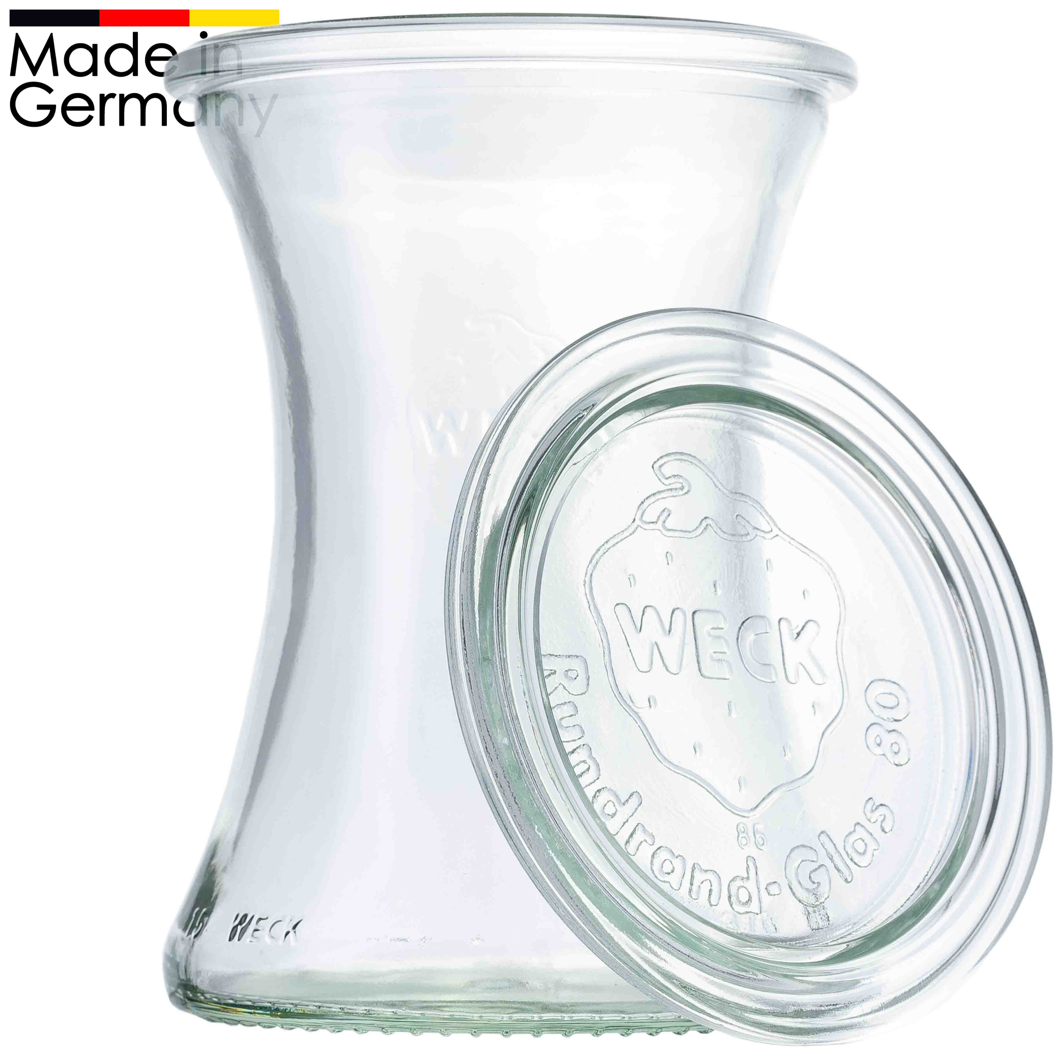 370ml WECK-Delikatessenglas kaufen mit Deckel neu und bei Flaschenbauer