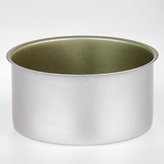 Leere Aluminium Aufreissdose zum Verpacken von Lebensmitteln in 99mm x 50mm