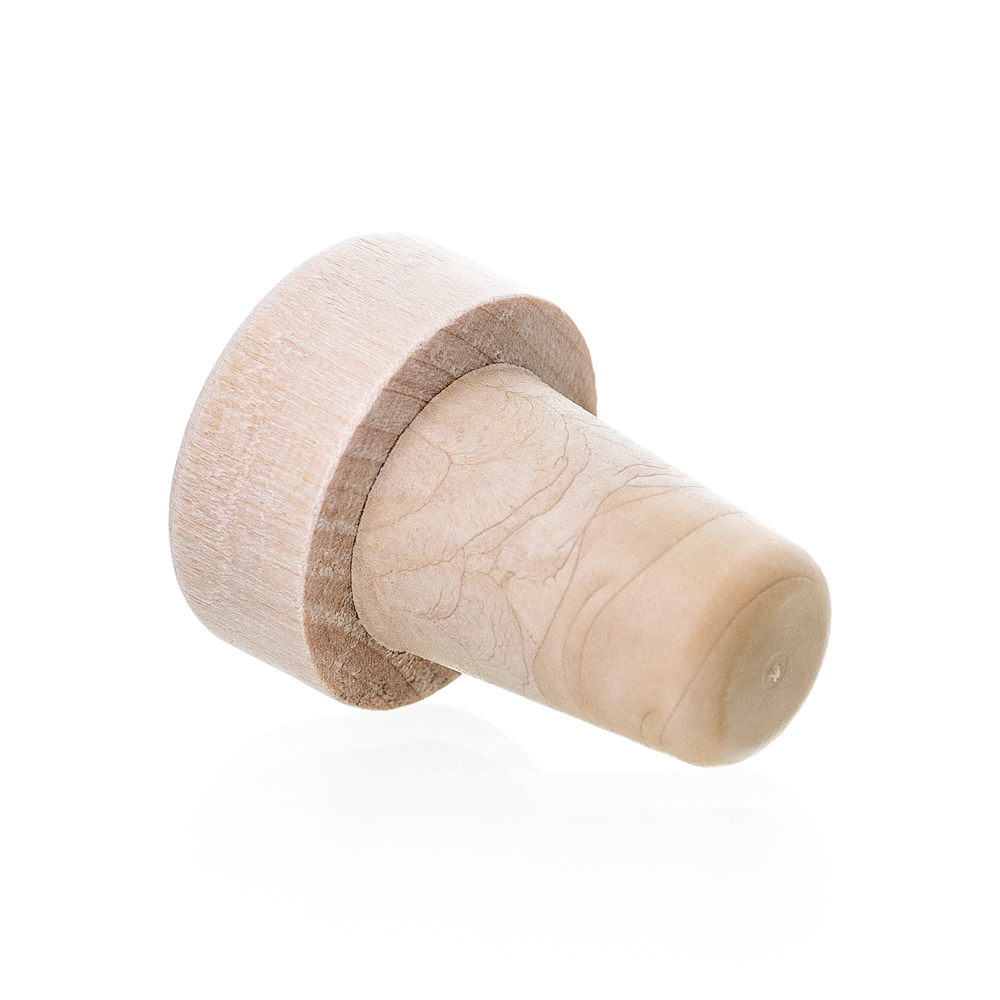 Holzgriff-Spitzkorken 16mm