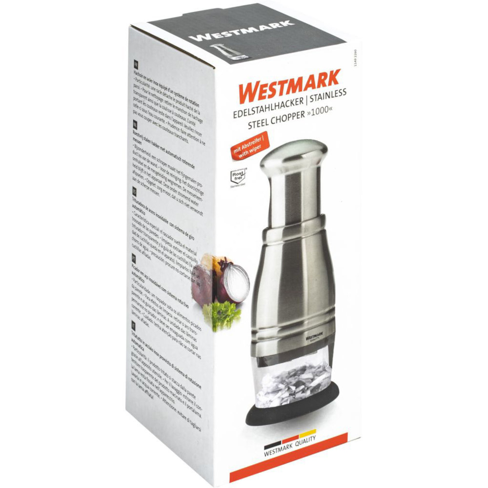 Zwiebelhacker - Universal-Gemüseschneider Edelstahl Westmark - ZUBWM061-6 - Flaschenbauer