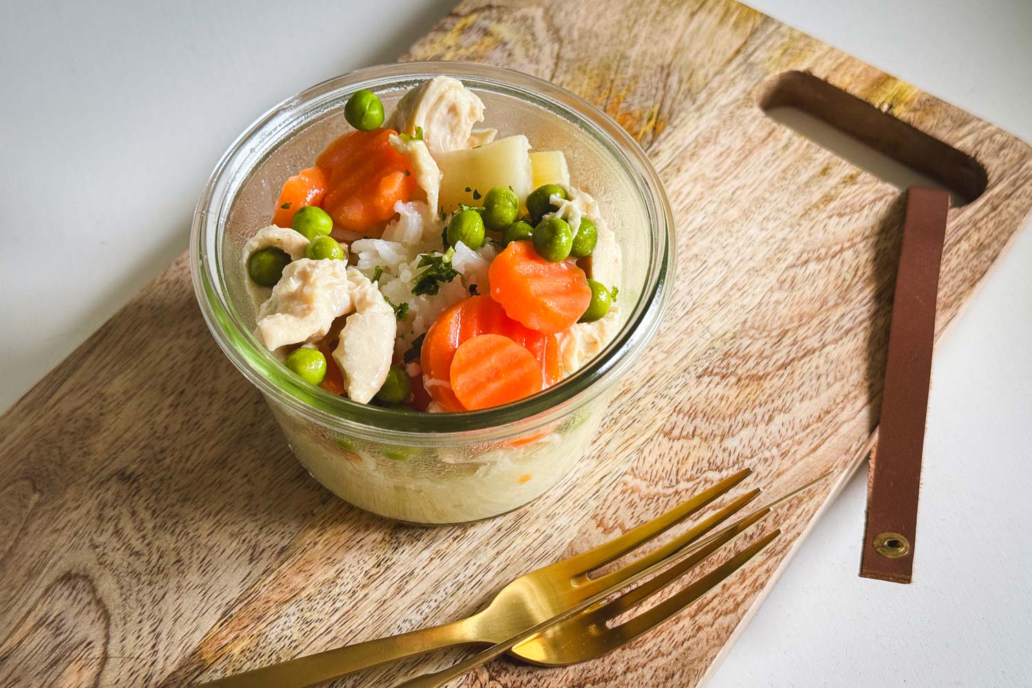 Rezept für klassisches Hühnerfrikassee